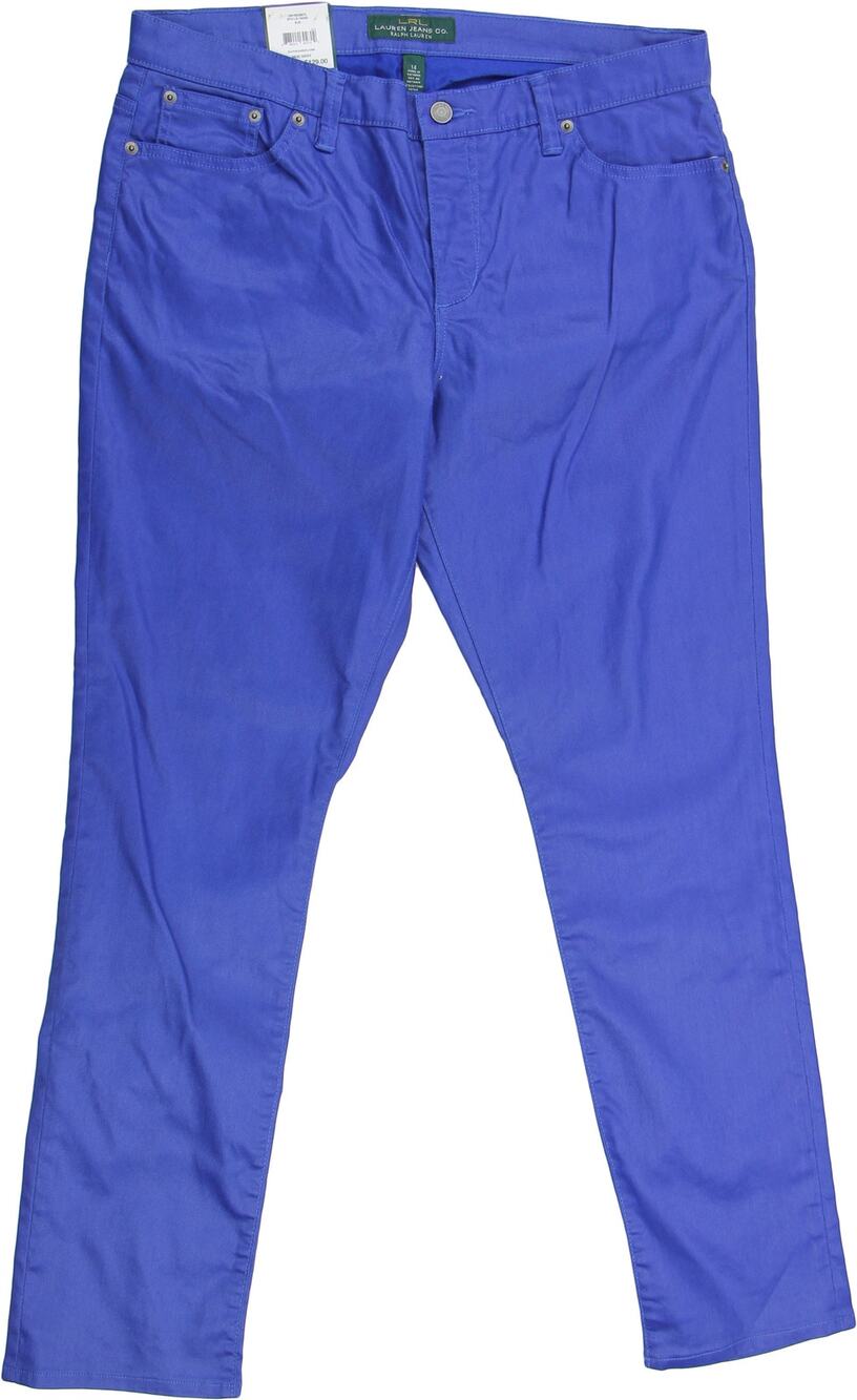 LRL Lauren Jeans Co Ralph Lauren Electric Blue Skinny Pants Jeans NWT
